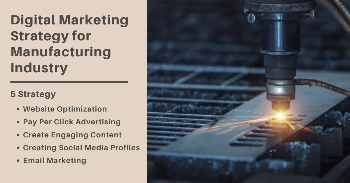 Digital Marketing Strategy for Manufacturing Industry