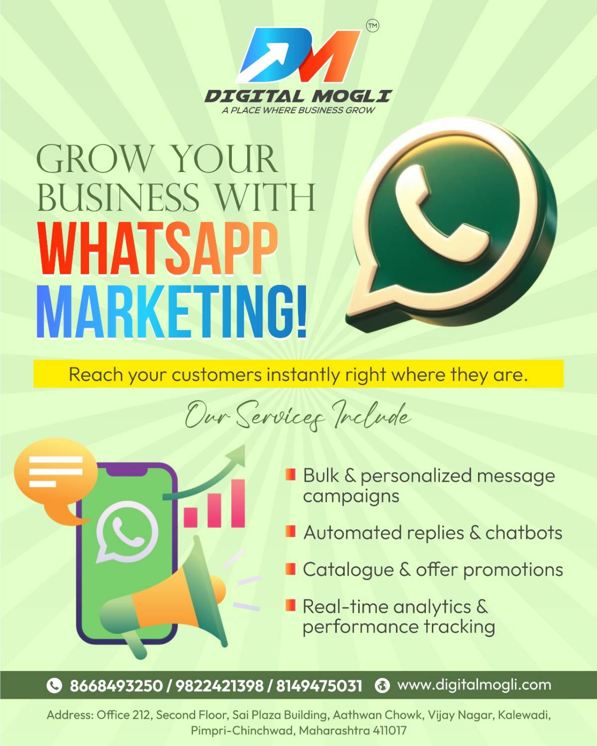 WhatsApp Marketing Services for Business Growth