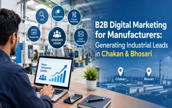 B2B Digital Marketing for Manufacturers: Generating Industrial Leads in Chakan & Bhosari